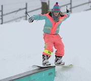 &Scaron;e&scaron;tadienį Liepkalnio žiemos trasoje, Vilniuje, susirinko snieglenčių sporto mylėtojai.2006 metais snieglenčių diena buvo pradėta &scaron;vęsti tarptautiniu mastu, 2008-aisiais, sulaukusi didelio pasisekimo, &scaron;i &scaron;ventė paplito ne tik Europoje, bet taip pat įžengė į Kanadą, JAV, Rusiją, kitas Pasaulio &scaron;alis