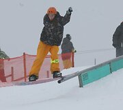 &Scaron;e&scaron;tadienį Liepkalnio žiemos trasoje, Vilniuje, susirinko snieglenčių sporto mylėtojai.2006 metais snieglenčių diena buvo pradėta &scaron;vęsti tarptautiniu mastu, 2008-aisiais, sulaukusi didelio pasisekimo, &scaron;i &scaron;ventė paplito ne tik Europoje, bet taip pat įžengė į Kanadą, JAV, Rusiją, kitas Pasaulio &scaron;alis