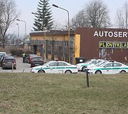 Vilniaus kelių policijos reidas Ukmergės gatvėje