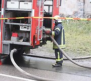 Gaisras Vilniaus Subačiaus gatvėje