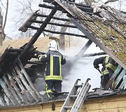 Gaisras Vilniaus Subačiaus gatvėje