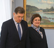 Algirdas Butkevičius ir Loreta Graužinienė