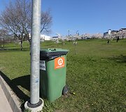 Prie sakurų pirmadienį &scaron;iuk&scaron;lių kalnų nebebuvo