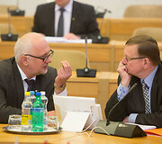 Dainius Pavalkis ir Juozas Bernatonis