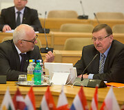 Dainius Pavalkis ir Juozas Bernatonis