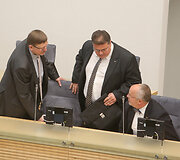 Juozas Bernatonis, Linas Linkevičius, Juozas Olekas