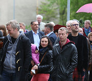 Vilniuje atidengtas paminklas Johnui Lennonui