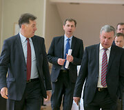 Algirdas Butkevičius ir Rimantas Sinkevičius