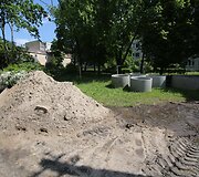 Statomas daugiabutis Vilniaus Antakalnio mikrorajone