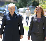Dalia Grybauskaitė ir Jolanta Bielskienė