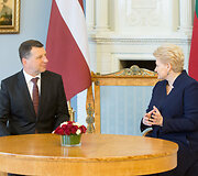 Raimondas Vejonis ir Dalia Grybauskaitė