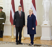 Raimondas Vejonis ir Dalia Grybauskaitė