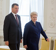 Raimondas Vejonis ir Dalia Grybauskaitė