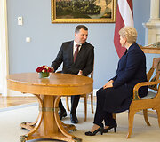 Raimondas Vejonis ir Dalia Grybauskaitė
