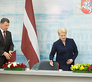 Raimondas Vejonis ir Dalia Grybauskaitė