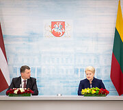 Raimondas Vejonis ir Dalia Grybauskaitė