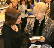 Mugės atidaryme dalyvavo prezidentė Dalia Grybauskaitė
