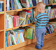Naujosios Vilnios bibliotekos vaikų ir jaunimo dienos centre &bdquo;Mūsų nameliai&ldquo;.