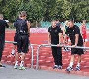 Treniruotės akimirka