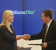 Rūta Meilutytė ir Rolanas Valiūnas