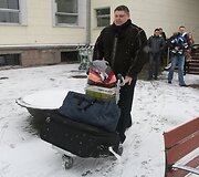 Į Lietuvą i&scaron; &bdquo;Arnold Strongman&ldquo; varžybų JAV gryžo Ž.Savickas
