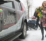 Į Lietuvą i&scaron; &bdquo;Arnold Strongman&ldquo; varžybų JAV gryžo Ž.Savickas