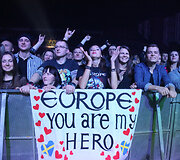 &bdquo;Europe&ldquo; koncertas Vilniuje
