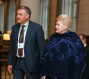 Dalia Grybauskaitė ir Robertas Dargis