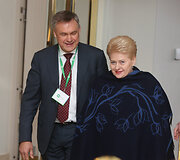 Dalia Grybauskaitė ir Robertas Dargis