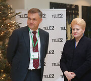 Dalia Grybauskaitė ir Robertas Dargis