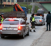 Antikorupcijos dienos proga policija surengė reidą Vilniuje