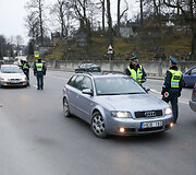 Antikorupcijos dienos proga policija surengė reidą Vilniuje