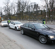Antikorupcijos dienos proga policija surengė reidą Vilniuje
