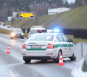 Policijos reidas Geležinio Vilko gatvėje