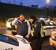 Policijos reidas Geležinio Vilko gatvėje