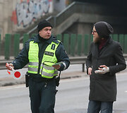 Policijos reidas Geležinio Vilko gatvėje