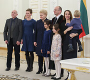 Prezidentė priėmė teisėjų priesaikas