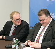 Leonidas Donskis ir Linas Linkevičius