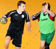 Treniruotės akimirka