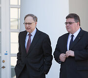 Alexanderis Vershbow ir Linas Linkevičius