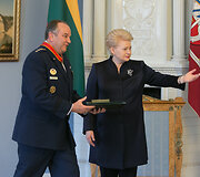 Dalia Grybauskaitė ir Philip Breedlove