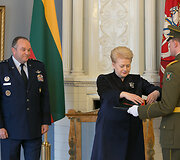 Dalia Grybauskaitė ir Philip Breedlove