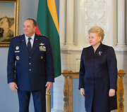 Dalia Grybauskaitė ir Philip Breedlove