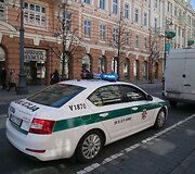 Vilniaus centre policija rūpinosi eismo saugumu