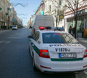 Vilniaus centre policija rūpinosi eismo saugumu