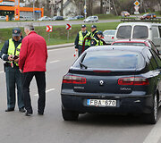 Rytinis policijos reidas Vilniuje