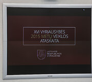 Vyriausybės metinės ataskaitos pristatymas Seime