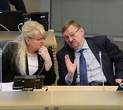 Algimanta Pabedinskienė ir Juozas Bernatonis