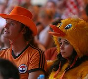 Vilniečiai stebi futbolo čempionato finalą