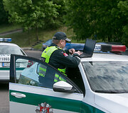 Gegužės 22 d. rytinis policijos reidas Vilniuje